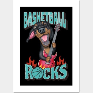 Basketball Rocks Posters and Art